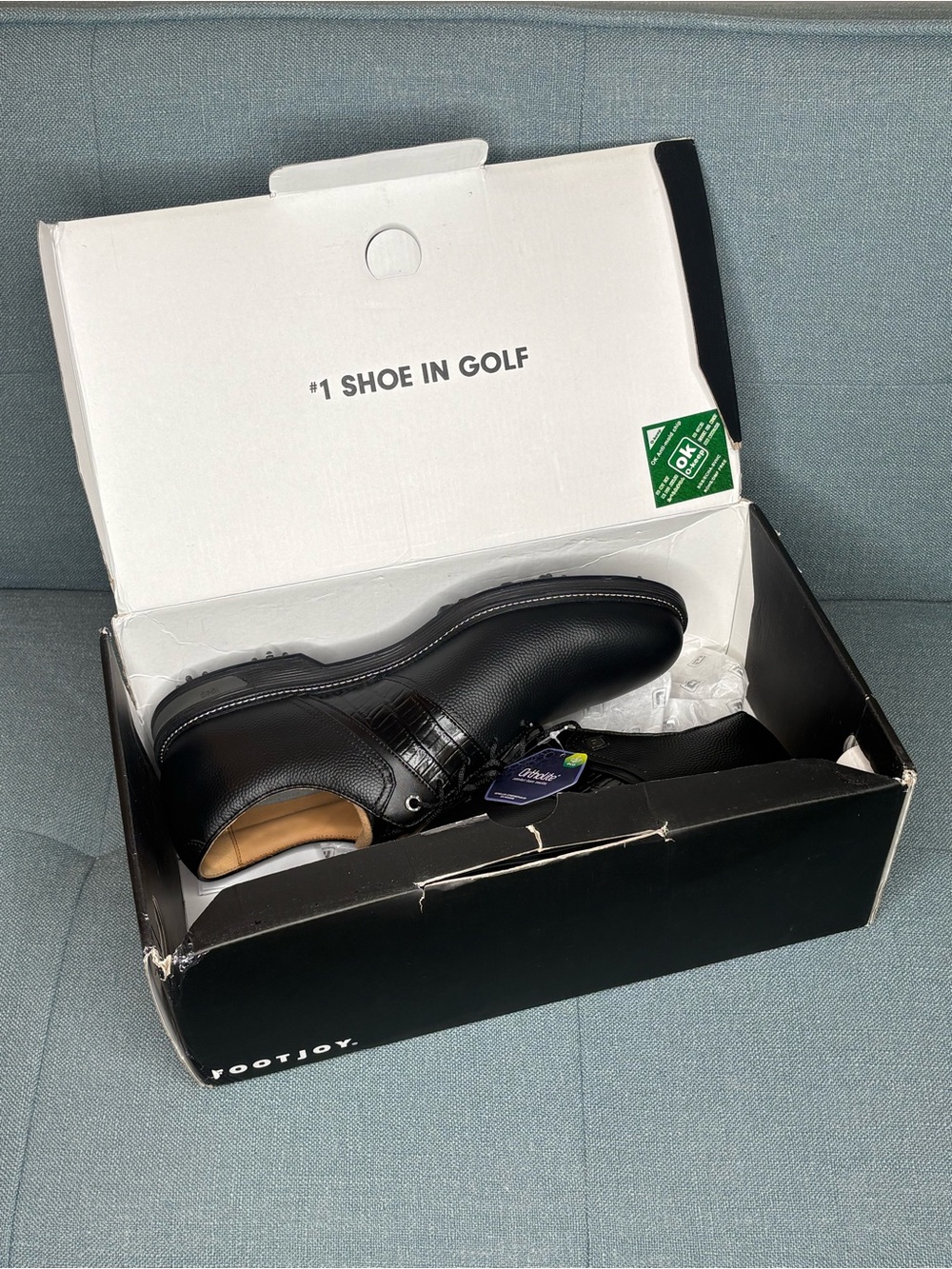 NIB FootJoy Premiere Series Packard Ortholite Golf Shoe - Picture 9 of 9